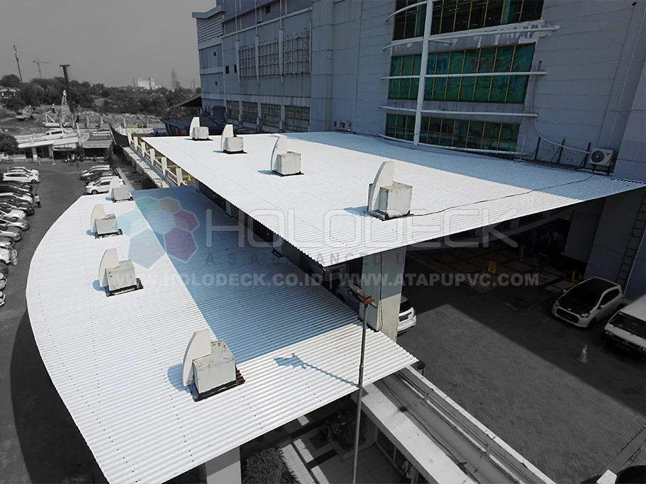 atap upvc sejuk